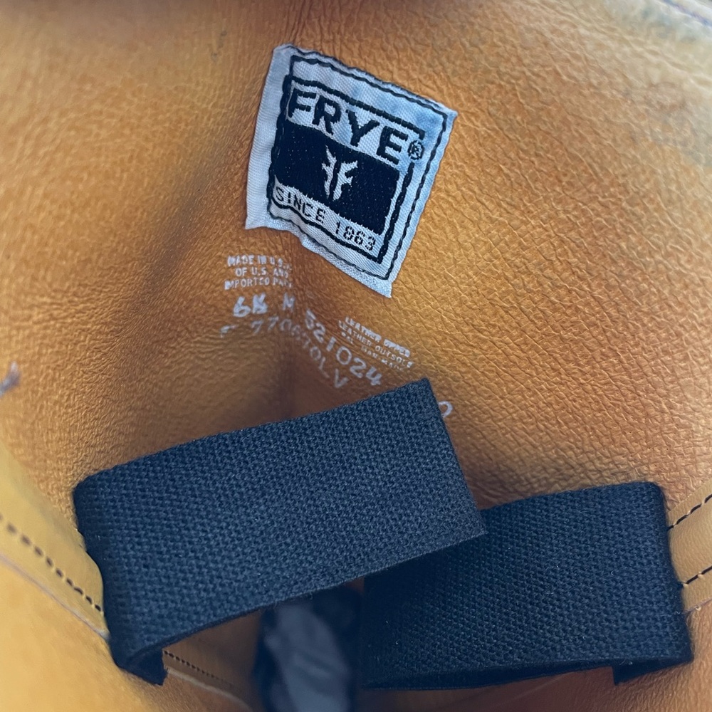 Frye Chocolate Suede Campus Boot - Picture 6 of 6